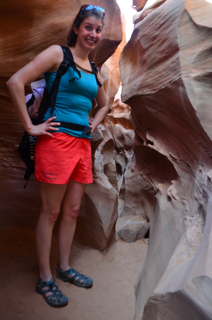 Getting ready to squeeze through Spooky