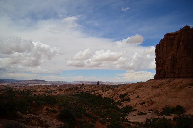 View through Double Arch