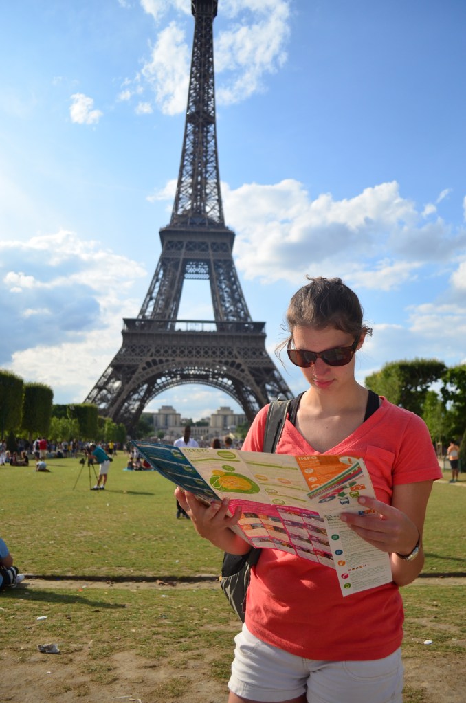 Trying to navigate Paris is tough
