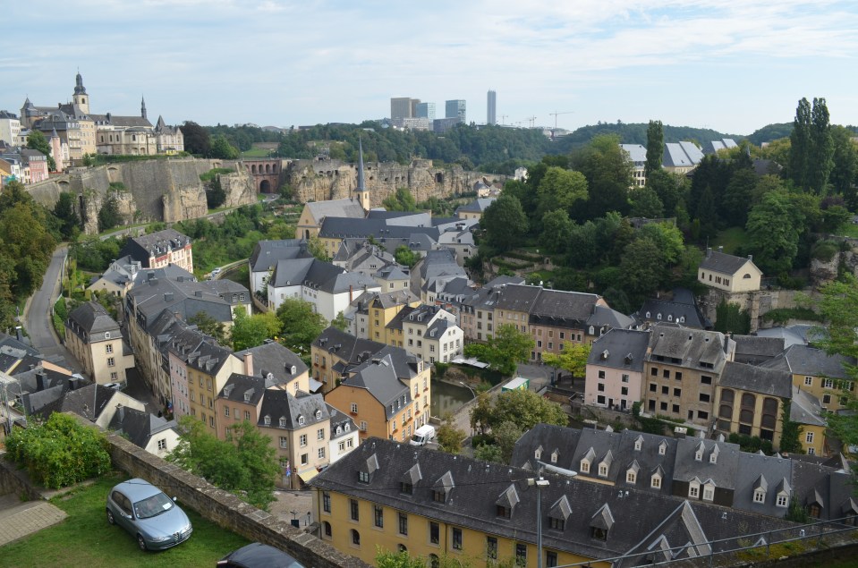 Old part of Luxembourg