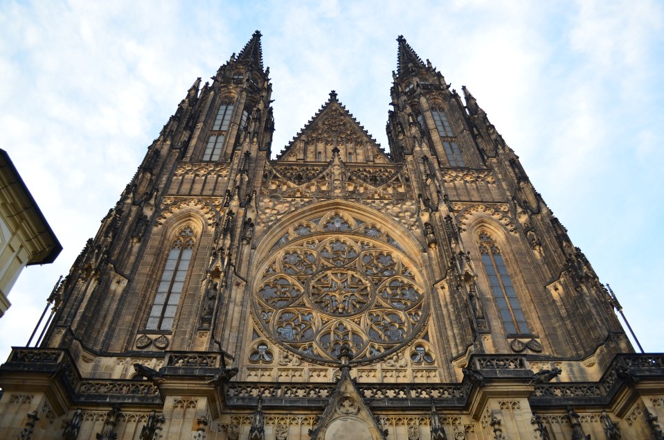 Prague Castle and the view of the city