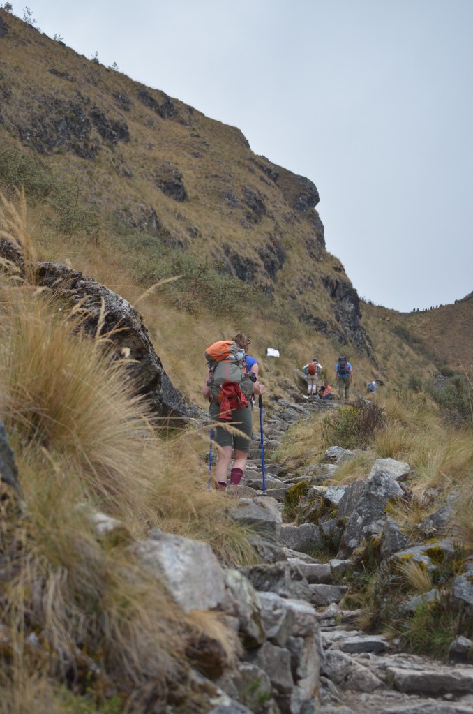 Oh our way up to Dead Woman's Pass