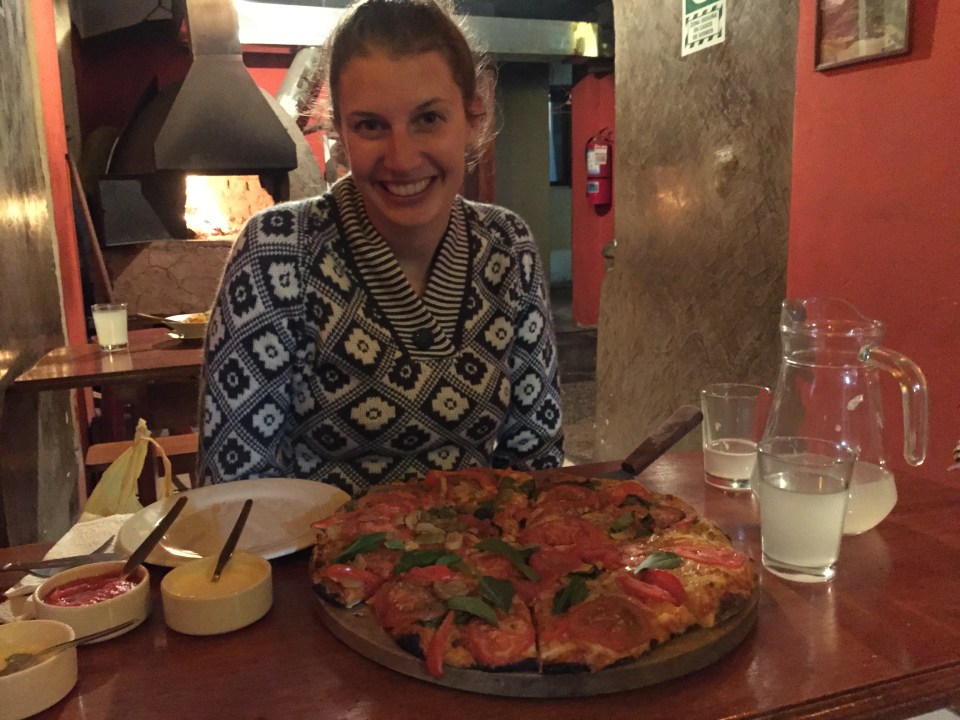 Delicious restaurant next to our hotel called Mama Mia's